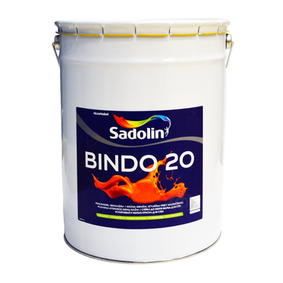 Латексна фарба Sadolin Bindo 20 для стін та стелі Біла BW 20 л 5072660 фото