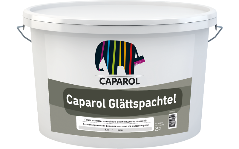 Шпаклівка для внутрішніх робіт Caparol Glättspachtel 25 кг. 948200349 фото