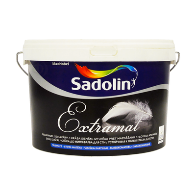 Акрилова фарба Sadolin Inova Extramat для стін та стелі Біла BW 2,5 л 5072778 фото