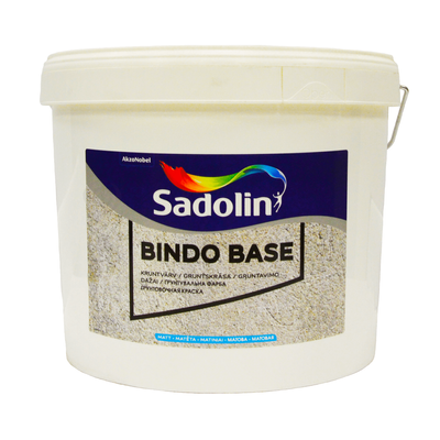 Грунтувальна фарба Sadolin Bindo Base на водній основі для стін та стелі Біла BW 10 л 5072658 фото