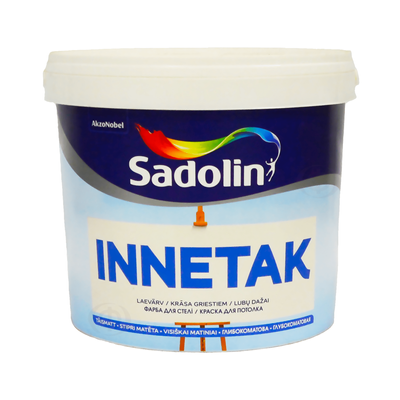 Латексна фарба Sadolin Innetak для стелі Біла 5 л 5078163 фото