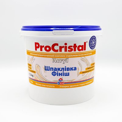 Шпаклівка фінішна ProCristal Finish Acryl IR-24 7,5 кг i00200317 фото