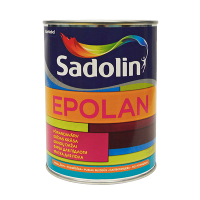 Фарба Sadolin Epolan на водній основі для підлоги Біла BW 1 л 5220305 фото
