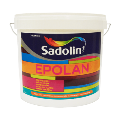 Фарба Sadolin Epolan на водній основі для підлоги Безбарвна BC 4,65 л 5220321 фото