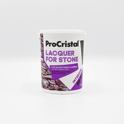 Лак для штучного каменю ProCristal Lacquer For Stone IR-81 0,7 л i00101350 фото