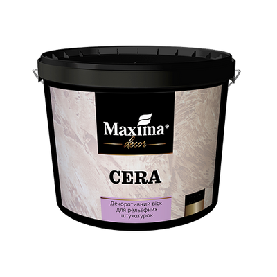 Декоративный воск для отделки рельефных штукатурок Maxima Decor Cera 1 л 12188183 фото