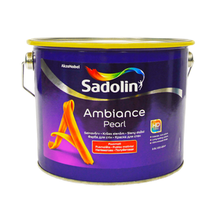 Акрилова фарба Sadolin Ambiance Pearl для стін та стелі Безбарвна BC 2,33 л 5329414 фото