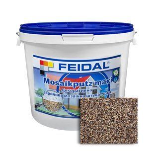Декоративна акрилова мозаїчна штукатурка Feidal Mosaikputz maxi C34 15 кг 50116596 фото