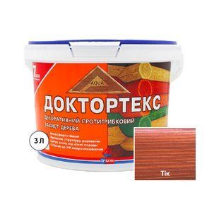 Пропитка для дерева (морилка) Ircom ДокторТекс IR-013 Тик 3 л i00400070 фото