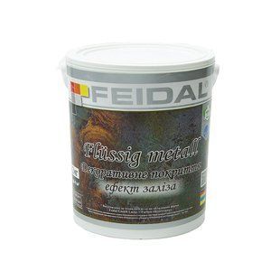 Жидкий декоративный металл Feidal Flussig Metal железо 2кг 50124650 фото