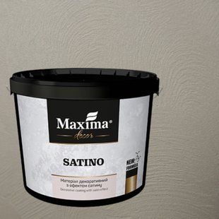 Декоративное покрытие Satino Maxima decor 5 кг 12188152 фото