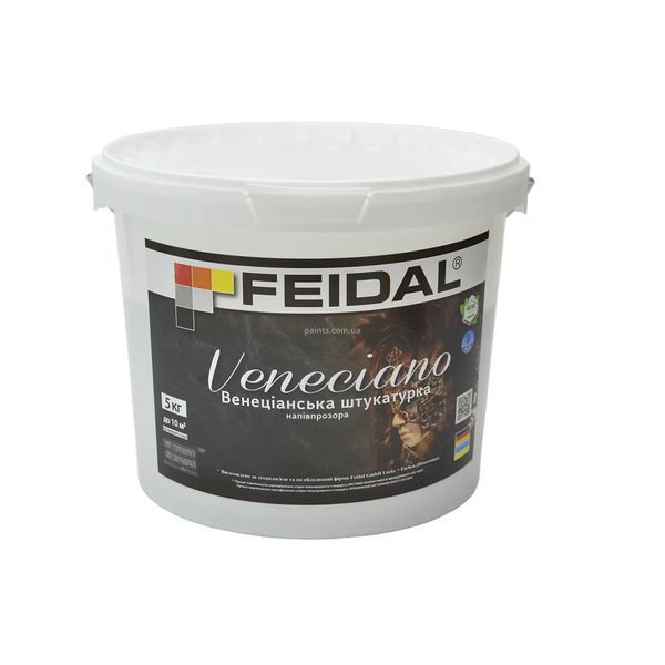 Декоративная штукатурка Feidal Veneciano 5 кг 50124639 фото Декоративная штукатурка Feidal Veneciano 5 кг 50124639 фото