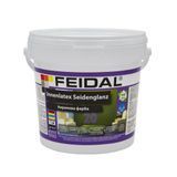 Фарба Feidal Innenlatex Seidenmatt 7 Шовковисто-матова Біла 1 л 50105255 фото