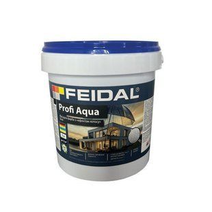 Фасадная латексная краска Feidal Profi Aqua белый 1 л 50127321 фото