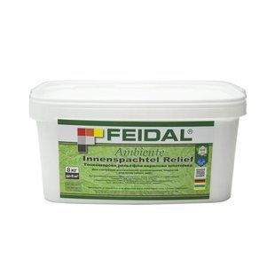 Декоративная рельефная штукатурка Feidal Innenspachtel Relief 8 кг 50304085 фото