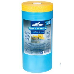 Плівка MASKING ROLLER MUSTANG 30м х 2700мм МR270030 фото