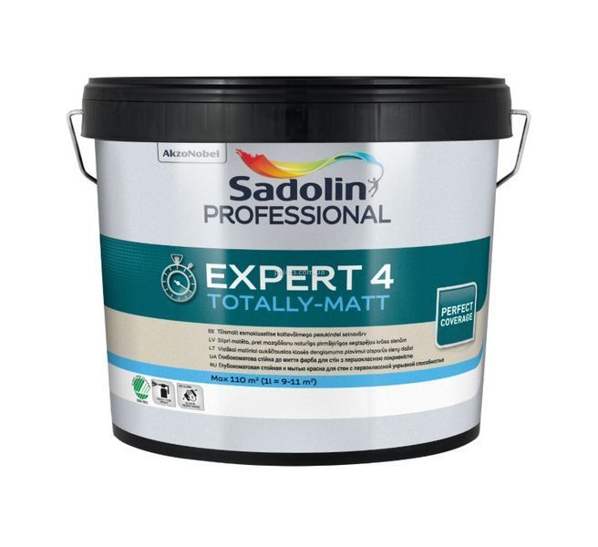 Акриловая краска Sadolin Professional Expert 4 біла BW 2.5 л 5221167 фото Акриловая краска Sadolin Professional Expert 4 біла BW 2.5 л 5221167 фото