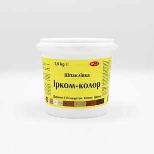 Шпаклевка Ircom Ирком-Колор IR-23 Орех 1,5 кг i00200276 фото