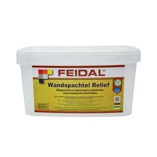 Декоративная штукатурка Feidal Wandspachtel Relief 8 кг 50304062 фото