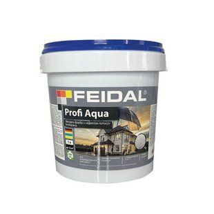 Фасадна фарба латексна Feidal Profi Aqua База TR 1 л 50127325 фото