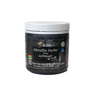 Декоративная краска Feidal Metallic Farbe Антрацит 0,4 л 50104233 фото