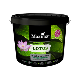 Гипоаллергенная латексная краска Lotos Maxima 6 кг 50105513 фото