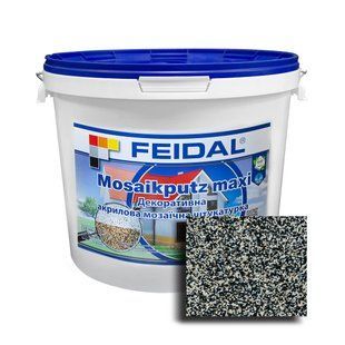 Декоративная акриловая мозаичная штукатурка Feidal Mosaikputz maxi C38 15 кг 50128609 фото