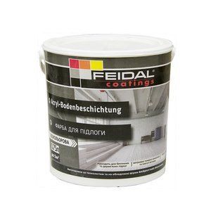 Краска для пола Feidal Acryl-Bodenbeschichtung Бесцветная 0,75 л 50130092 фото