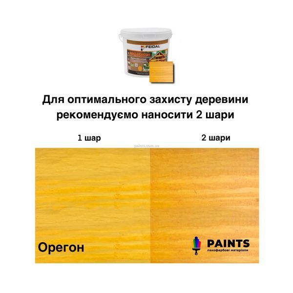 Акриловая лазурь Holzlasur Feidal орегон 0,75 л 50210091 фото