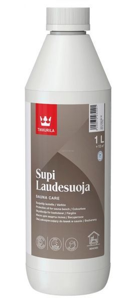 Парафінова олія TIKKURILA Supi Laudesuoja 1 л 591000010 фото Парафінова олія TIKKURILA Supi Laudesuoja 1 л 591000010 фото