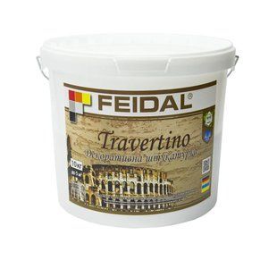 Декоративна штукатурка Feidal Travertino 10 кг 50124607 фото