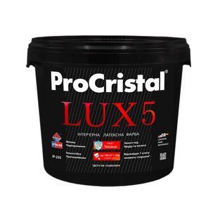Фарба інтер'єрна латексна ProCristal Lux 5 ІР-235 Матова Біла 5 л i00302213 фото