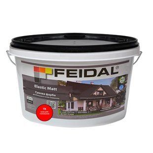 Гумова фарба Feidal Elastic Matt Матовий Безбарвний 3,5 кг 50132297 фото