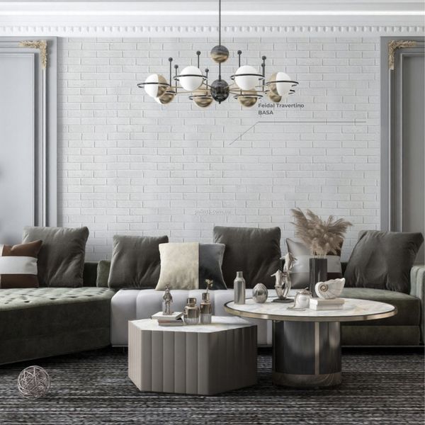 Декоративна штукатурка Feidal Travertino 10 кг 50124607 фото