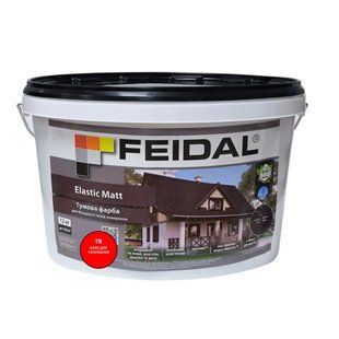 Гумова фарба Feidal Elastic Matt Матовий Безбарвний 12 кг 50132299 фото