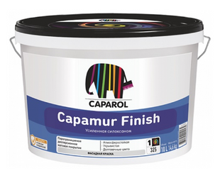 Фарба фасадна Caparol Capamur Finish Біла В1 969950 фото
