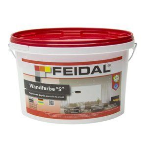 Фарба Feidal Wandfarbe S 2,5 л 50101111 фото