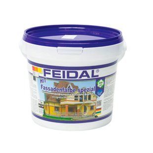 Силіконмодифікована фасадна фарба Feidal HIT Fassadenfarbe spezial 1 л 50118233 фото