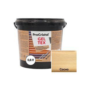 Пропитка лазурная для дерева (морилка) ProCristal Geltex IR-015 Сосна 0,8 л i00001572 фото