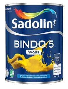 Эмульсионная краска Sadolin Bindo 5 бесцветная BC 0.84 л  5845872 фото