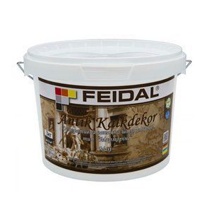 Известковая декоративная штукатурка Feidal Antik Kalkdekor Мaxi 3 кг 50124815 фото