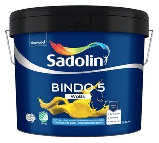 Эмульсионная краска Sadolin Bindo 5 бесцветная BC 2.33 л  5845991 фото