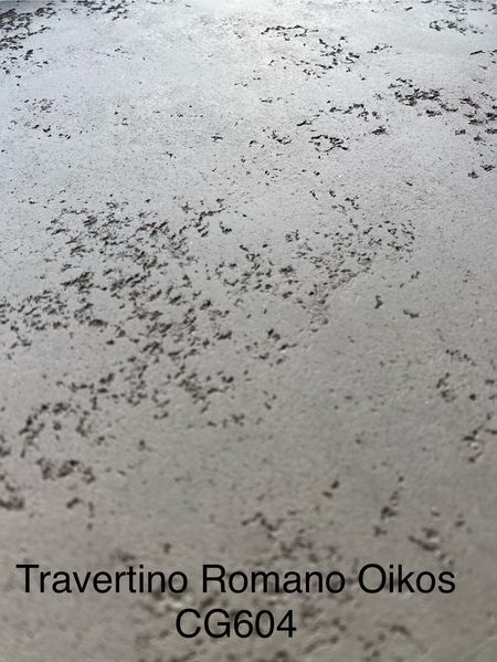 Декоративная штукатурка Oikos TRAVERTINO ROMANO NATUR./WHITE 20 кг 000038 фото Декоративная штукатурка Oikos TRAVERTINO ROMANO NATUR./WHITE 20 кг 000038 фото