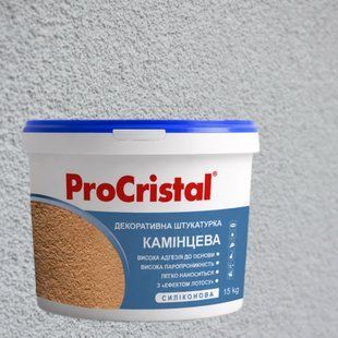 Декоративна штукатурка Баранець ProCristal Силіконова Камінцева Si 25 кг i00801162 фото