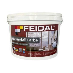 Фарба силіконова Feidal Wasserfall Farbe Біла 10 л 50136011 фото