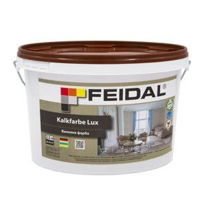 Известковая краска Feidal Kalkfarbe Lux 2,5 л 50101946 фото