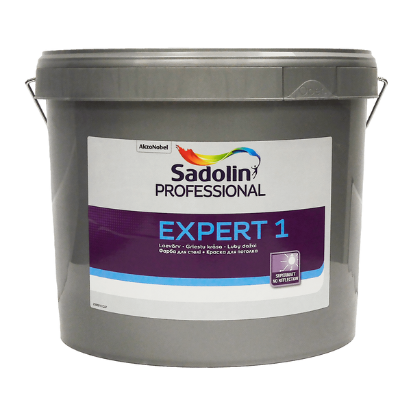 Латексна фарба Sadolin Expert 1 для стелі Біла 10 л 5238518 фото