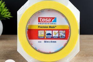 Защитная лента для гладких краев Tesa Precision Mask 50м x 9мм 04334-00030-01 фото