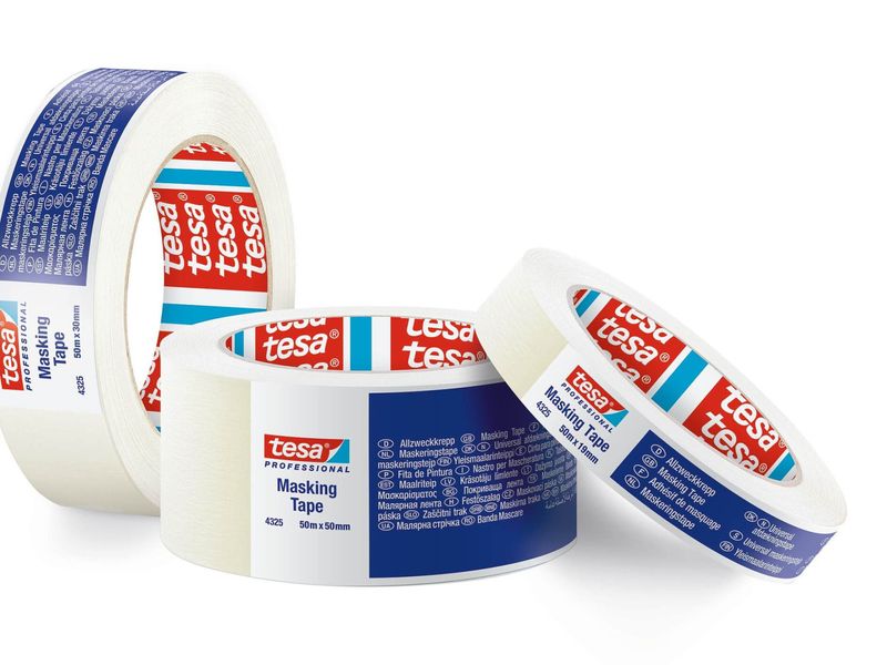 Професійна малярна стрічка Tesa Professional Masking Tape Pro White 50м х 30мм 04325-00002-02 фото