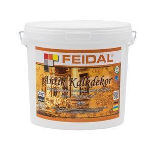 Известковая декоративная штукатурка Feidal Antik Kalkdekor Мini 20 кг 50124679 фото